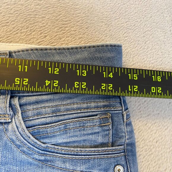 Democracy Womens Jeans Size 2 Ab Technology Skinny Light Wash Stretch Denim - Picture 5 of 10